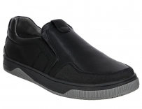 RZA_29127-03_black 36-2,37-2,38-2,39-2 Kedberry П/ботинки Школа Слипоны Нат.кожа, Кожподклад, ТЭП В/О Муж