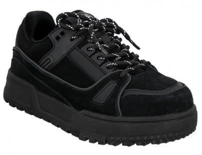 SRT_2511-01_black_N 33-1,34-1,35-1,36-1,37-1,38-1 Kedberry П/ботинки Повсед Кроссовки Иск.мат, Текстиль, Резина В/О жен