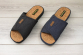 SDR-15M 2 цвета в коробе/BLACK/NAVY 41-4,42-4,43-4,44-4,45-4,46-4 Dream Feet Туфли Дом Тапочки Текстиль, Текстиль, ТПР 100% Лето Муж