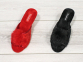 DFR-23-178-3 2 цвета в коробе/RED/BLACK 36-2,37-4,38-6,39-6,40-4,41-2 Dream Feet Туфли Дом Тапочки Текстиль, Текстиль, ТПР Лето жен