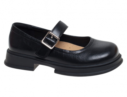 R831614423BK Чёр 32-1,33-1,34-2,35-2,36-1,37-1 Сказка Туфли Школа Mary Jane Иск.мат, Иск.кожа Лето жен