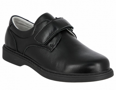 BSI_570-205_black 30-1,31-1,32-1,33-1,34-1,35-1 Kedberry П/ботинки Школа Дерби Иск.мат, Кожподклад, ТЭП В/О Муж