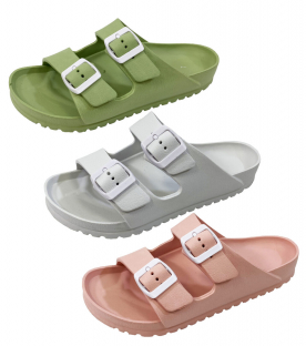 BL18312 Микс белый,оливковый.персиковый 36-3,37-3,38-3,39-3,40-3,41-3 Tingo Туфли Пляж Шлепанцы/Пантолеты ЭВА, Без подклада, ЭВА Лето жен