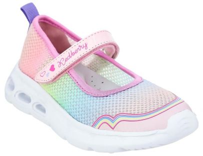 EOL_251605_pink 25-1,26-1,27-1,28-1,29-1,30-1,31-1,32-1 Kenka Туфли Актив.отдых Mary Jane Текстиль, Текстиль, ЭВА Лето жен