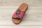 SDR-01W BURGUNDY 1 цвет в коробе/BURGUNDY 36-3,37-3,38-6,39-6,40-3,41-3 Dream Feet Туфли Дом Тапочки Текстиль, Текстиль, ТПР 100% Лето жен
