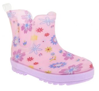 EWG_30618_pink_multi 28-1,29-1,30-1,31-1,32-1,33-1 Kenka П/сапоги Повсед Челси ПВХ, Без подклада, ПВХ В/О жен