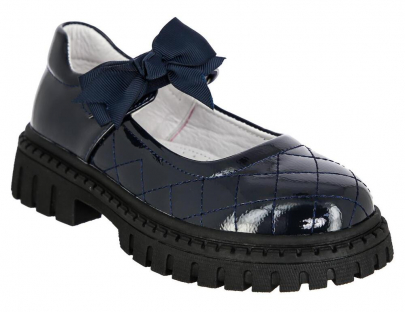 LIY_226-13_navy 28-1,29-1,30-2,31-2,32-2 Kedberry Туфли Школа Mary Jane Иск.мат, Кожподклад, ТЭП Лето жен
