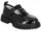 LIY_226-12_black 28-1,29-1,30-2,31-2,32-2 Kedberry Туфли Школа T-STRAP Иск.мат, Кожподклад, ТЭП Лето жен