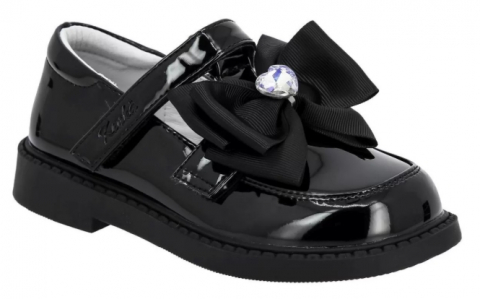 RYD_23501-03_black 29-1,30-2,31-3,32-2,33-2,34-2 Kedberry Туфли Школа T-STRAP Иск.мат, Кожподклад, ТЭП Лето жен
