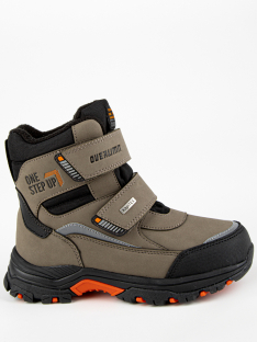 43540-2 хаки 33-1,34-1,35-1,36-1,37-1 Kapika Ботинки Повсед Оксфорд Иск.мат, Мемб/нат.шерсть, ЭВА/резина Зима Муж