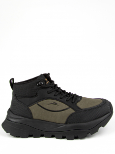 54661ук-2 черный-зеленый 39-1,40-1,41-1,42-1,43-1 Kapika Ботинки Актив.отдых Кроссовки Иск.мат, Байка/Флис, полимерный материал (ЭВА/резина) В/О Муж