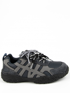 731347-2 серый-черный 33-1,34-1,35-1,36-1,37-1 Kapika П/ботинки Актив.отдых Кроссовки Иск.мат, Текстиль, Резина В/О Муж