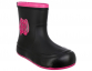 EBD_50098_black-fuxia 32-1,33-1,34-1,35-1,36-1 Kedberry Сапоги Повсед Веллингтон ПВХ, Текстиль, ПВХ В/О жен