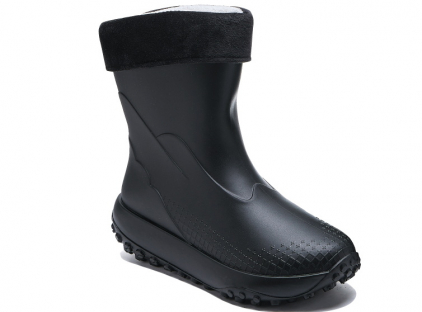 ERX_30311-2_black 37-2,38-2,39-2,40-2,41-1 Kedberry П/сапоги Повсед Веллингтон ПВХ, Чул.Флис, ПВХ В/О жен