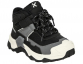 SRX_25-102_black-grey 26-1,27-1,28-2,29-2,30-2 Kedberry Ботинки Актив.отдых Оксфорд Иск.мат, Байка/Флис, Резина В/О Муж