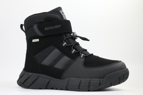 44285-10 Чёр 35-1,36-1,37-1,38-1,39-1,40-1,41-1,42-1 Kapika Ботинки Повсед Оксфорд Иск.мат, Мемб/текстиль, ЭВА/резина Зима Муж
