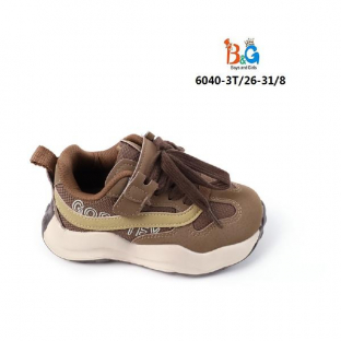 6040-3T Кор 26-1,27-1,28-2,29-2,30-1,31-1 Boys and Girls П/ботинки Актив.отдых Кроссовки Иск.мат, Текстиль, EVA В/О Муж