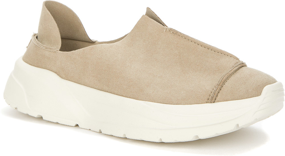 147575/07-05 Беж 36-1,37-1,38-2,39-2,40-1,41-1 Grunberg П/ботинки Актив.отдых Слипоны Текстиль, Без подклада, EPR облегченная резина Лето жен