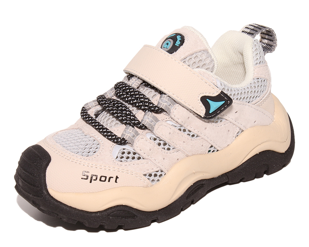 E18086 Беж 26-1,27-1,28-2,29-2,30-1,31-1 Капитошка П/ботинки Актив.отдых Кроссовки Иск.мат, Без подклада, ЭВА Лето Муж