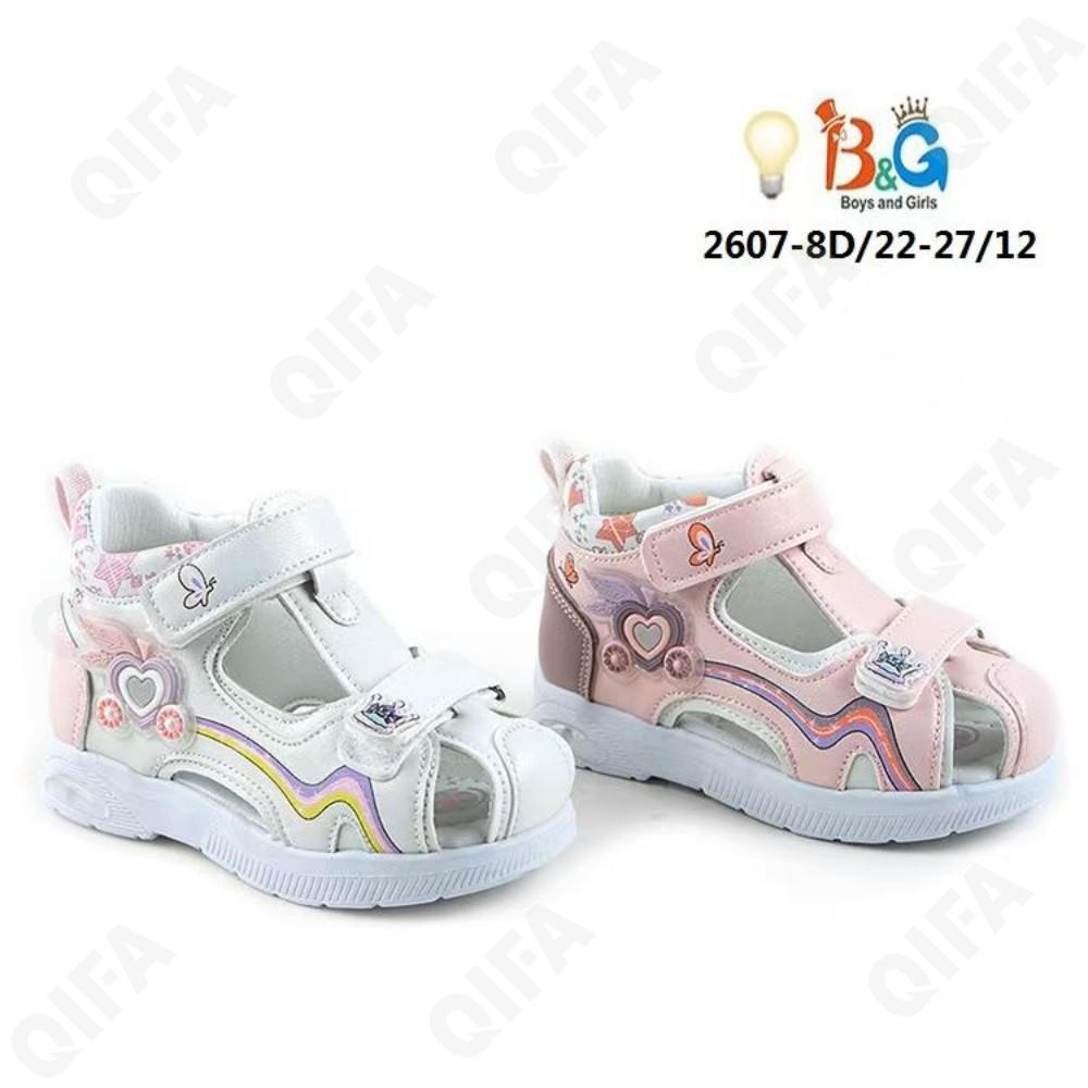 RC51_W2607-8D Микс 22-2,23-2,24-2,25-2,26-2,27-2 Boys and Girls П/ботинки Повсед Сандалеты Иск.мат, Иск.кожа, ЭВА (EVA-Этиленвинилацетат) Лето жен