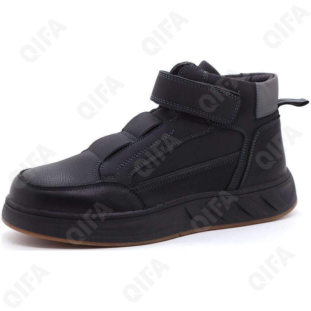 RC51_W2950-5A Чёр 36-1,37-1,38-2,39-2,40-1,41-1 Boys and Girls Ботинки Актив.отдых Кроссовки Иск.мат, Текстиль, ТПР (TPR-Термопластичная резина) В/О М