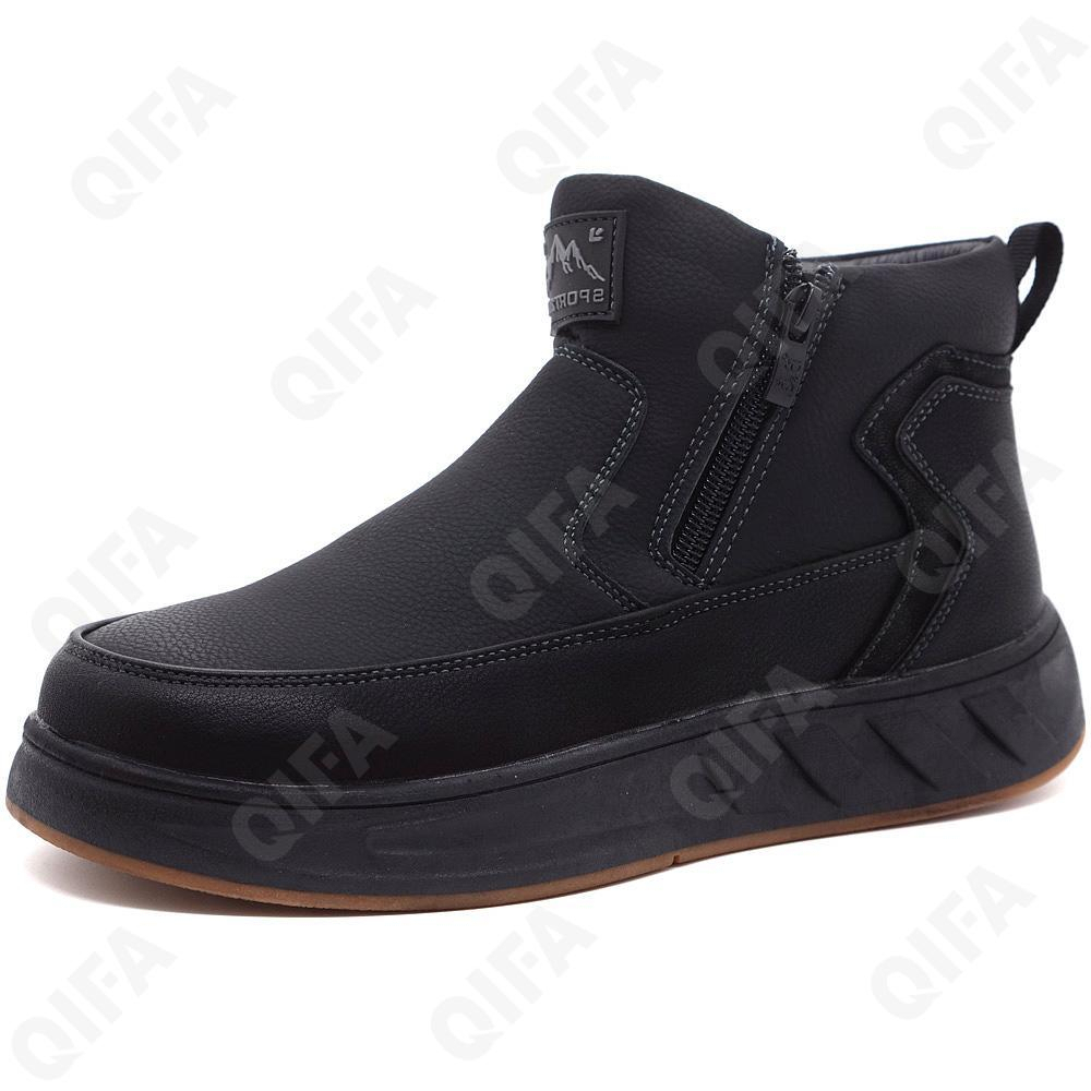 RC51_W2950-7A Чёр 36-1,37-1,38-2,39-2,40-1,41-1 Boys and Girls Ботинки Повсед Веллингтон Иск.мат, Текстиль, ТПР (TPR-Термопластичная резина) В/О Муж