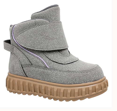 252D-Z11-6381 Сер 23-1,24-1,25-1,26-1,27-1,28-1 Flamingo Ботинки Повсед Оксфорд Иск.мат, Нат.шерсть Зима жен