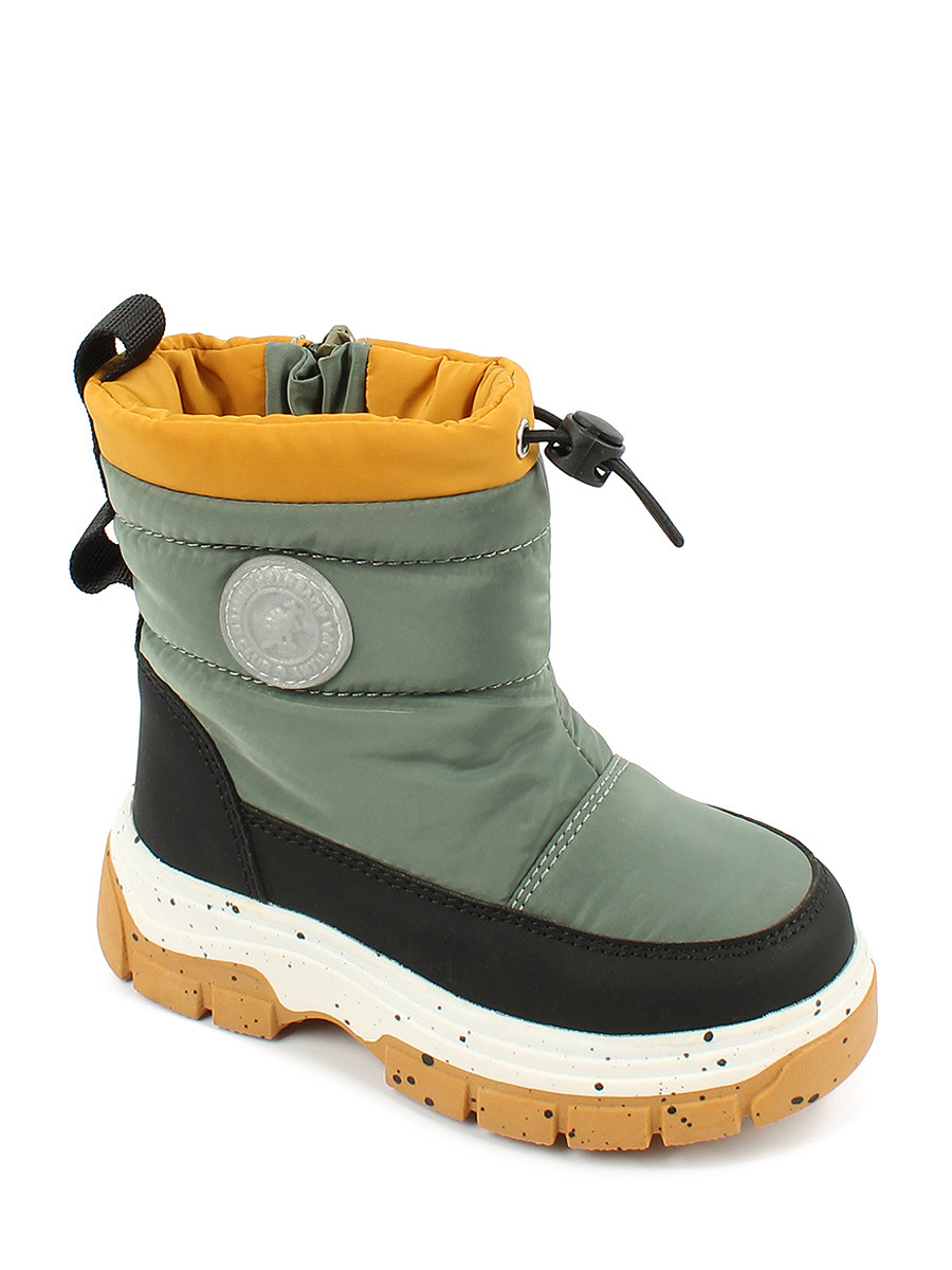 AL 15290 хаки 23-1,24-1,25-1,26-1,27-1,28-1 Antilopa Ботинки Повсед Дутики Иск.мат, Нат.шерсть, полим.мат Зима Муж