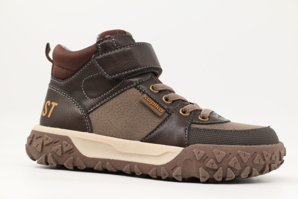 52637ук-2 Кор 28-1,29-1,30-1,31-1,32-1 Kapika Ботинки Повсед Оксфорд Иск.мат, Байка/Флис В/О Муж