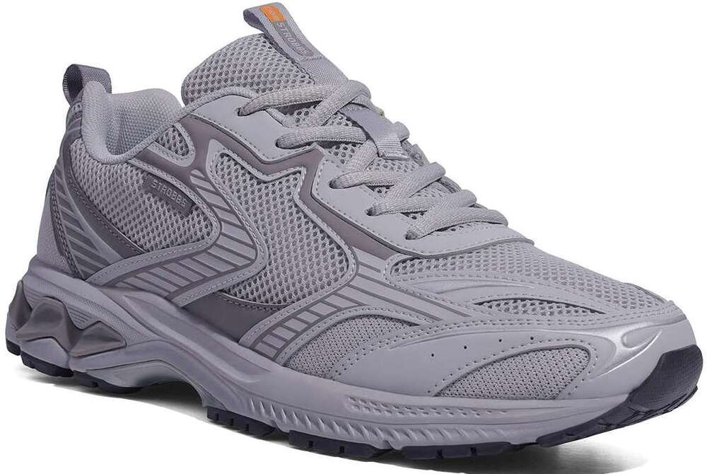 B3719-4 Сер 40-2,41-2,42-2,43-2 Strobbs П/ботинки Актив.отдых Кроссовки Иск.мат, Без подклада, ЭВА,ТПР,ТПУ вставка Лето Муж