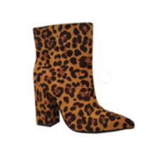 24220-285-3 леопардовый 36-1,37-2,38-2,39-2,40-2,41-1 Ridlstep Ботинки Повсед Ботильоны Иск.мат, Байка/Флис, ПУ В/О жен