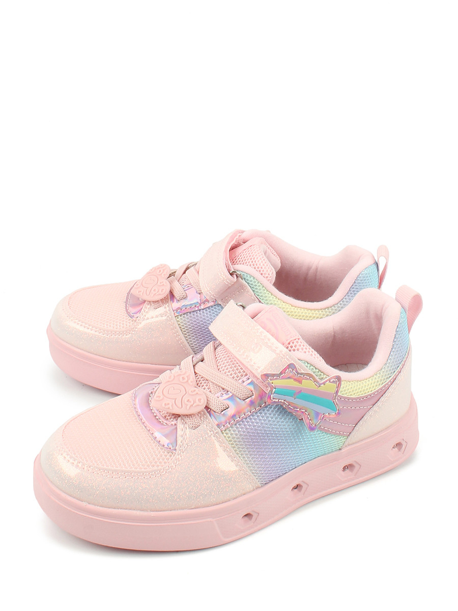 AL 13206 Роз 26-1,27-1,28-1,29-1,30-1,31-1 Antilopa П/ботинки Актив.отдых Кроссовки Иск.мат, Текстиль В/О жен