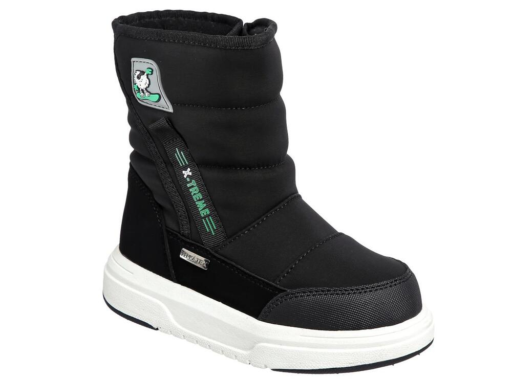 PUP_2395_black 26-1,27-1,28-1,29-1,30-1,31-1 Kenka П/сапоги Повсед Дутики Иск.мат, Мемб/нат.шерсть, ЭВА/ТЭП Зима Муж