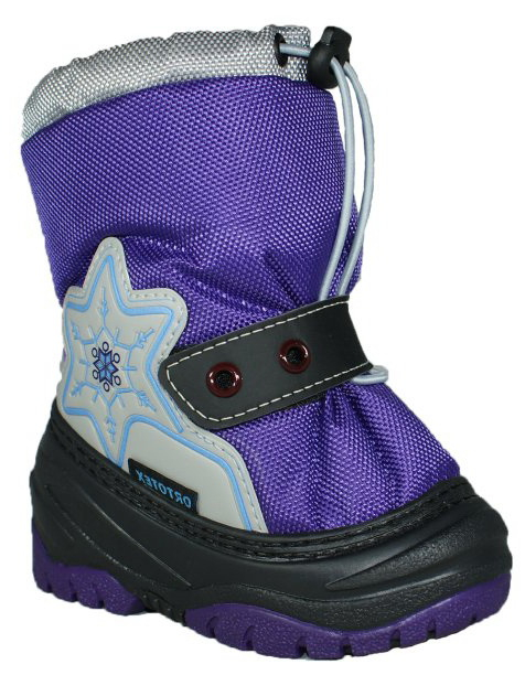 24-50 Фиол. 20/21-2,22/23-2,24/25-2,26/27-2 Ortotex П/сапоги Повсед Дутики Иск.мат, Нат.шерсть, ТЭП Зима жен