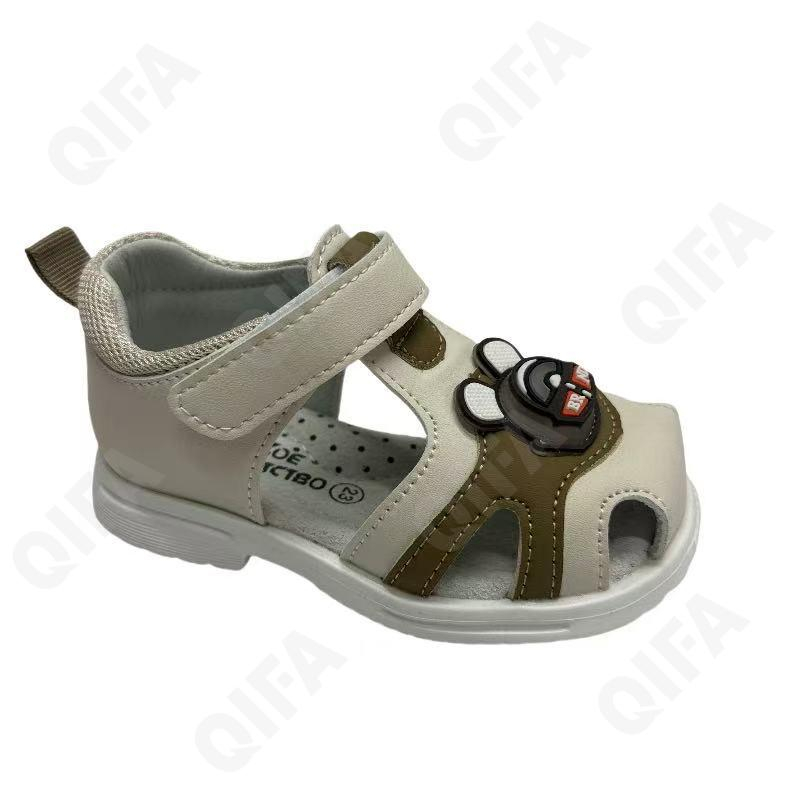 RC578_QFCL1027-125 серо-зеленый 23-1,24-1,25-2,26-2,27-1,28-1 Яркое детство П/ботинки Повсед Сандалеты Иск.мат, Иск.кожа, ЭВА (EVA-Этиленвинилацетат)