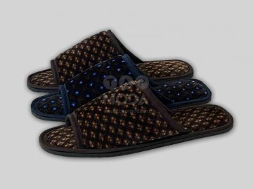 артикул 22 40-2,41-2,42-2,43-2,44-1,45-1 Tap Moda Туфли Дом Тапочки Текстиль, Текстиль Лето Муж