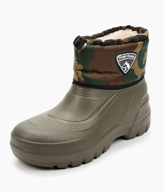 UM2404 хаки 41-2,42-2,43-2,44-2,45-2,46-2 Tingo Ботинки Повсед Сноубутсы ЭВА, Иск.шерсть, ЭВА В/О Муж