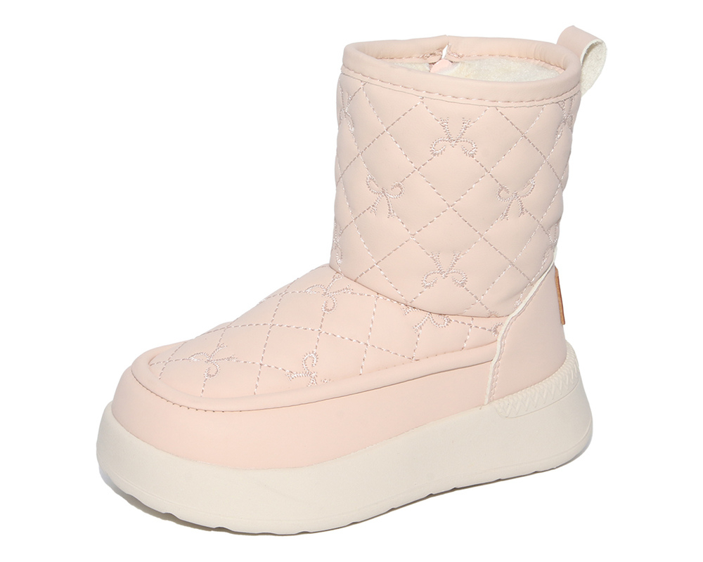 G22668 Роз 26-1,27-1,28-1,29-1,30-1,31-1 Капитошка П/сапоги Повсед Дутики Иск.мат, Нат.шерсть, Резина Зима жен