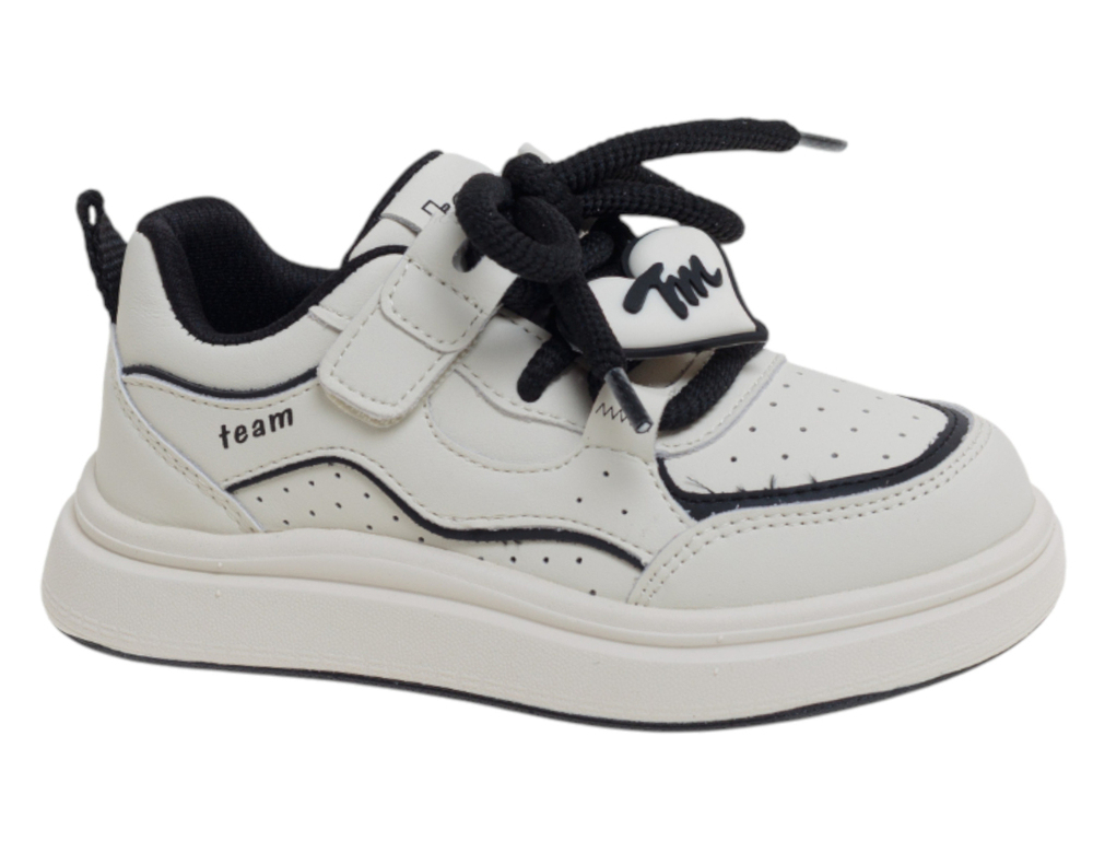 R266513119W/BK белый/черный 27-1,28-1,29-1,30-1,31-1,32-1 Сказка П/ботинки Актив.отдых Кроссовки Иск.мат, Текстиль В/О жен