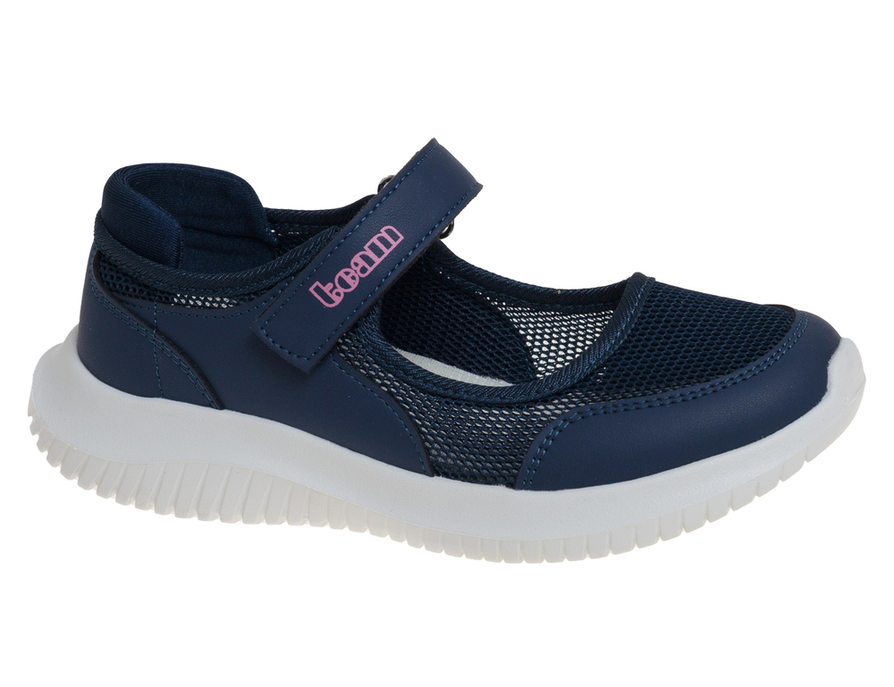 R151814147DB Т.син 32-2,33-2,34-2,35-2,36-2 Сказка Туфли Повсед Mary Jane Текстиль, Без подклада Лето жен