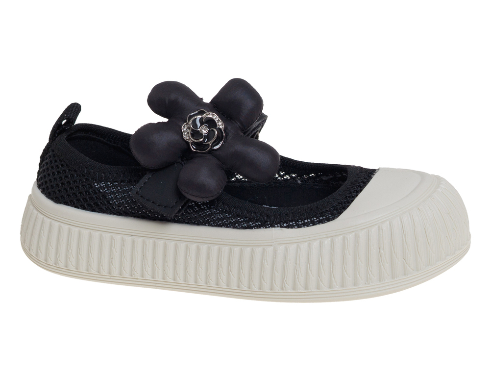 R893213101BK СКАЗКА Черный Девочка Иск.кожа Текстиль 27-32 111111