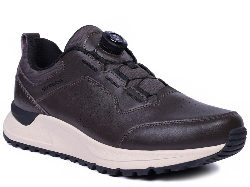 C3877-17 Кор 41-1,42-2,43-2,44-2,45-1 Strobbs П/ботинки Актив.отдых Кроссовки Нат.кожа, Текстиль, ЭВА,Резина,ТПУ вставка В/О Муж