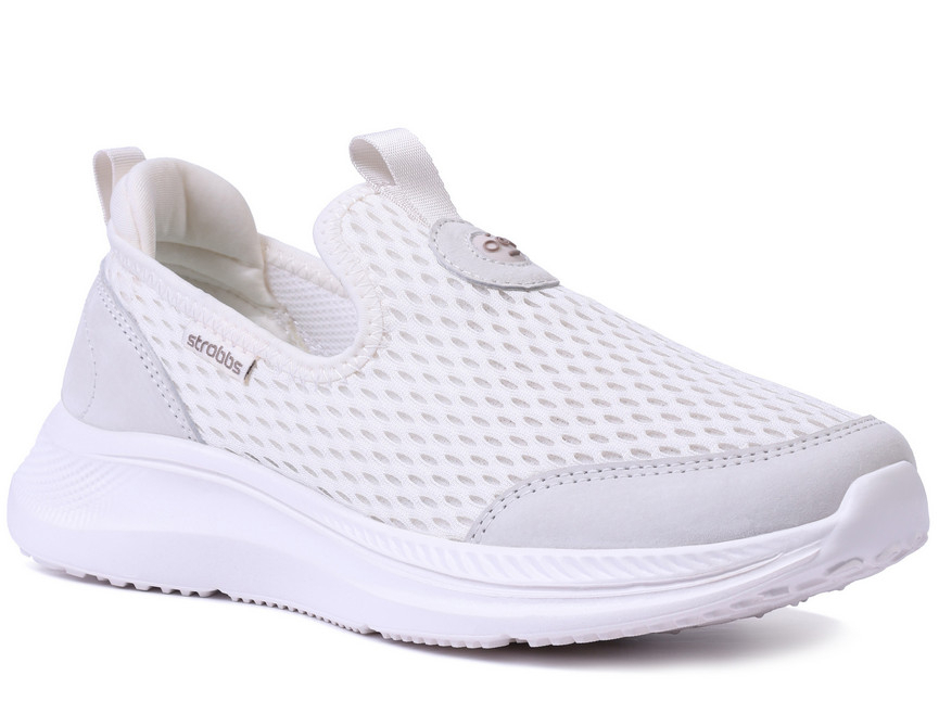 F7722-16 Беж 36-1,37-1,38-2,39-2,40-1,41-1 Strobbs П/ботинки Актив.отдых Кроссовки Текстиль, Без подклада, ЭВА Лето жен