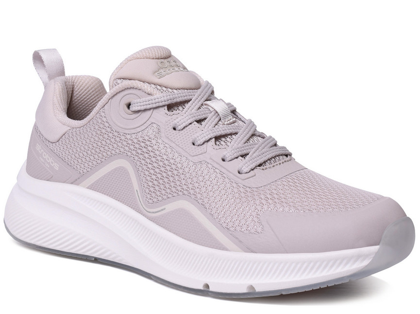 F7723-9 Пудровый 36-1,37-1,38-2,39-2,40-1,41-1 Strobbs П/ботинки Актив.отдых Кроссовки Текстиль, Текстиль, ЭВА,Резина В/О жен