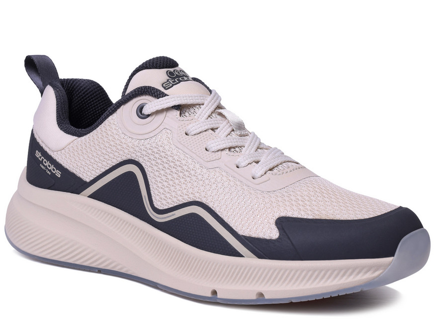 F7723-16 Беж 36-1,37-1,38-2,39-2,40-1,41-1 Strobbs П/ботинки Актив.отдых Кроссовки Текстиль, Текстиль, ЭВА,Резина В/О Муж