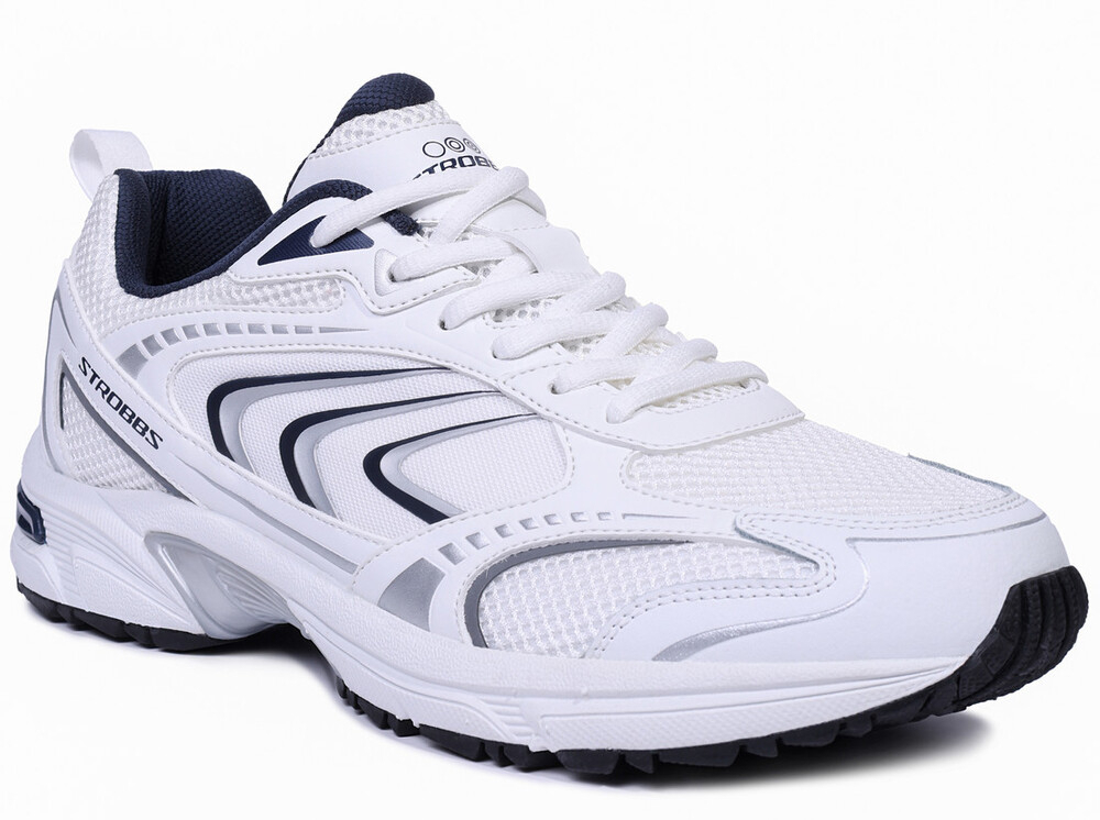G3921-6 Бел 46-3,47-3,48-2 Strobbs П/ботинки Актив.отдых Кроссовки Иск.мат, Текстиль, ЭВА,Резина,ТПУ вставка В/О Муж