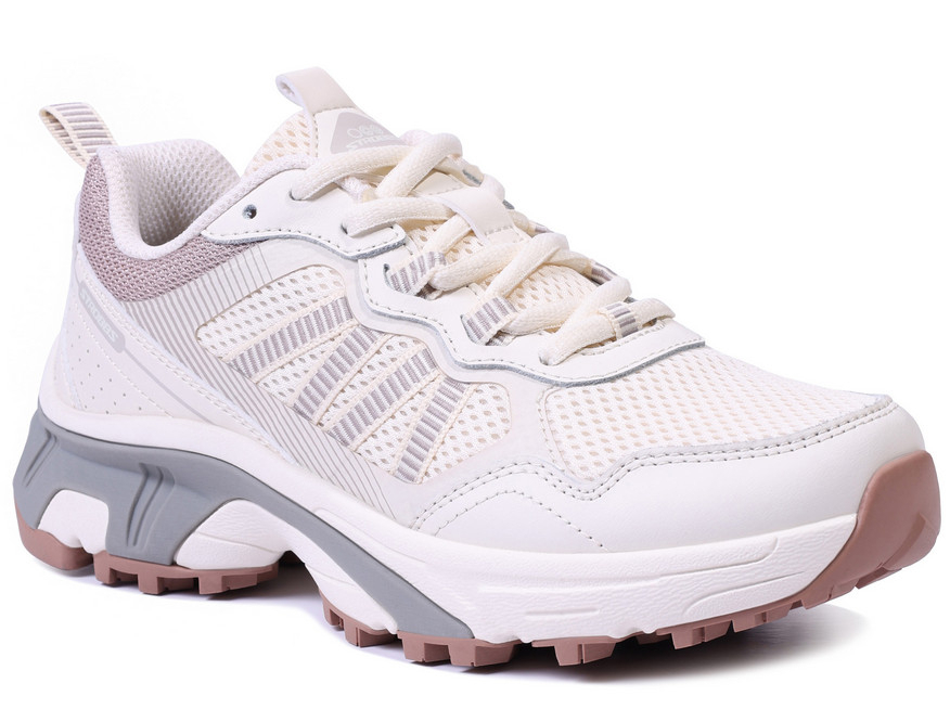 F7739-16 Беж 36-1,37-1,38-2,39-2,40-1,41-1 Strobbs П/ботинки Актив.отдых Кроссовки Нат.кожа, Текстиль, ЭВА,Резина,ТПУ вставка В/О жен