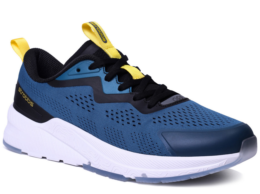 C3895-7 Син 41-1,42-2,43-2,44-2,45-1 Strobbs П/ботинки Актив.отдых Кроссовки Текстиль, Текстиль, ЭВА,Резина В/О Муж