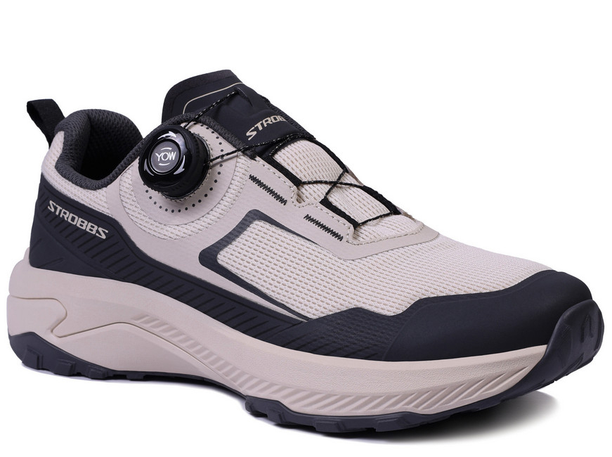 C3912-16 Беж 41-1,42-2,43-2,44-2,45-1 Strobbs П/ботинки Актив.отдых Кроссовки Текстиль, Текстиль, ЭВА,Резина В/О Муж