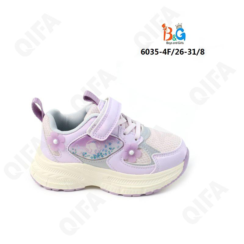 RC51_6035-4F Фиол 26-1,27-1,28-2,29-2,30-1,31-1 Boys and Girls П/ботинки Актив.отдых Кроссовки Иск.мат, Текстиль, ЭВА (EVA-Этиленвинилацетат) В/О жен